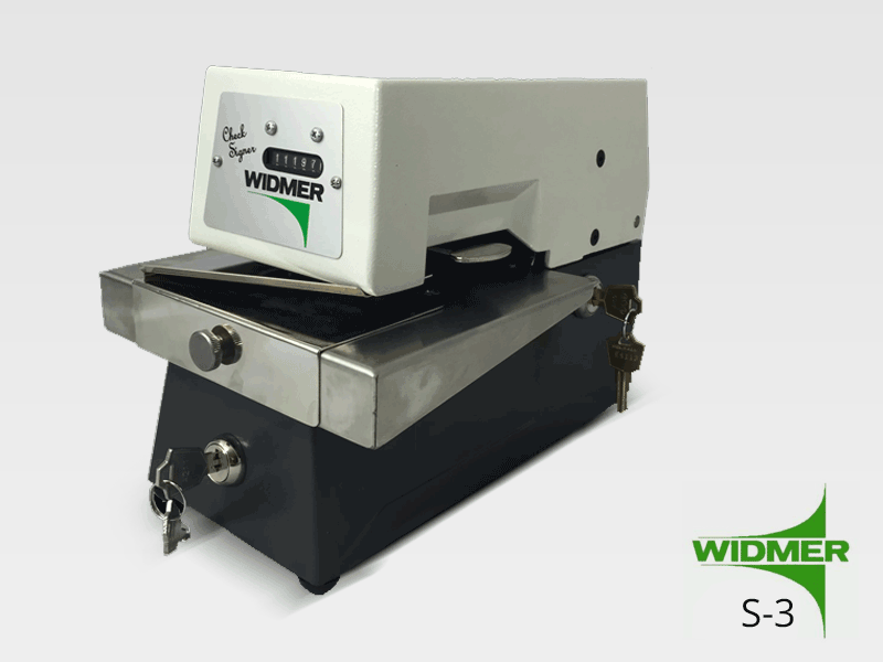 Widmer S-3 Check Signer