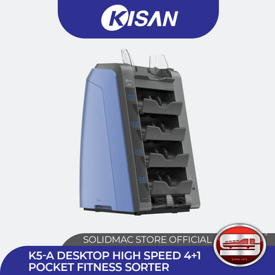 Kisan K5-A Desktop high speed 4+1 pocket Fitness Sorter
