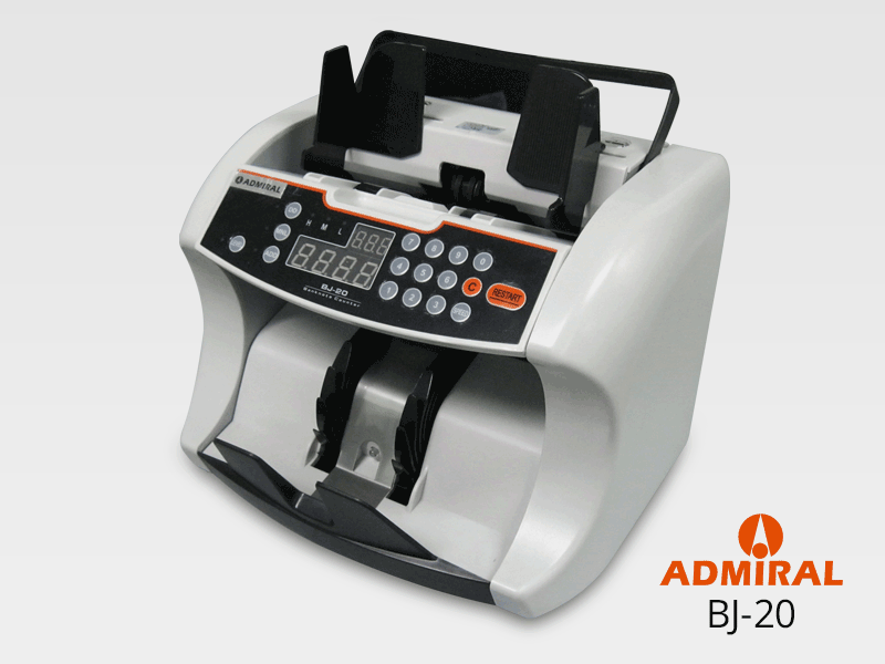 Admiral BJ-20 Friction Type Banknote Counter