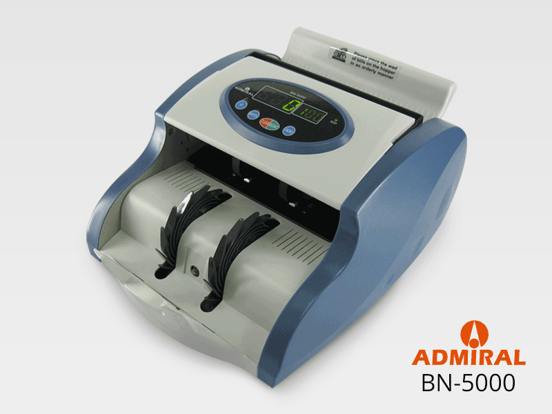 Admiral BN5000 Friction Type Banknote Counter