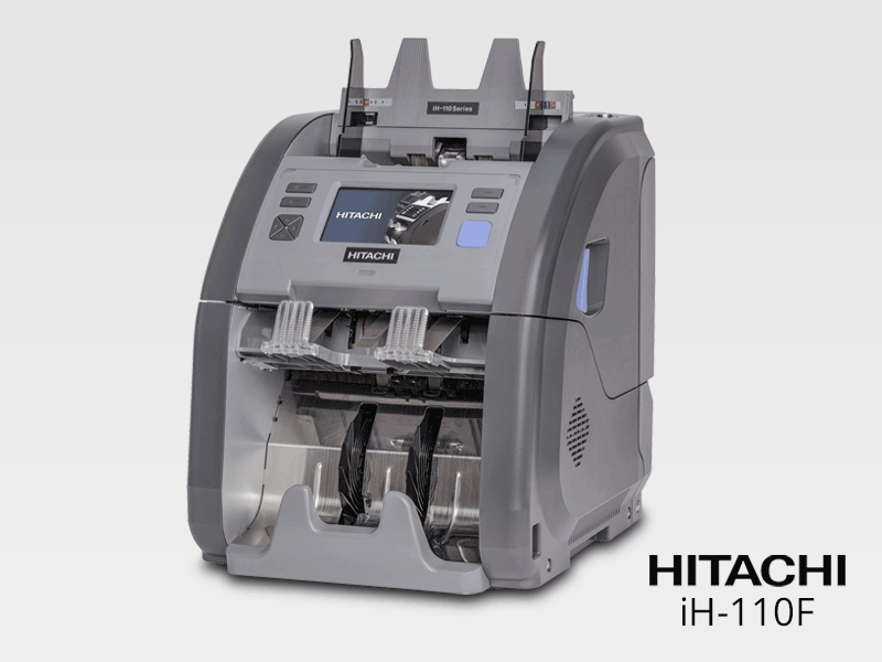 Hitachi iH-110F 2 Pocket Banknote Sorter