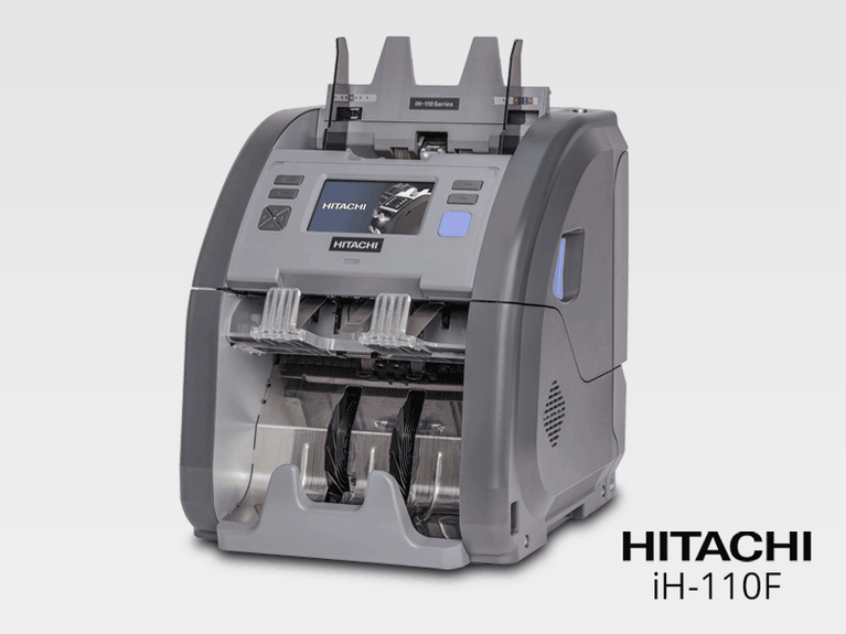 Hitachi iH-110F 2 Pocket Banknote Sorter